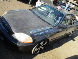 1997 HONDA CIVIC EX BLACK 4DR 1.6L VTEC AT A16488